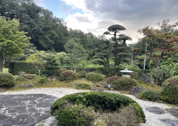 個人宅、庭の剪定後