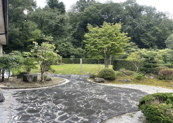 個人宅、庭の剪定後