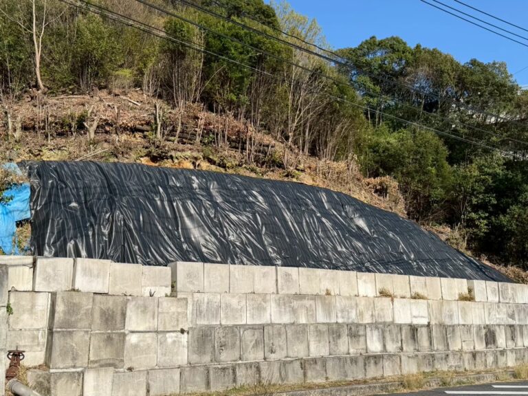 防草シート施工