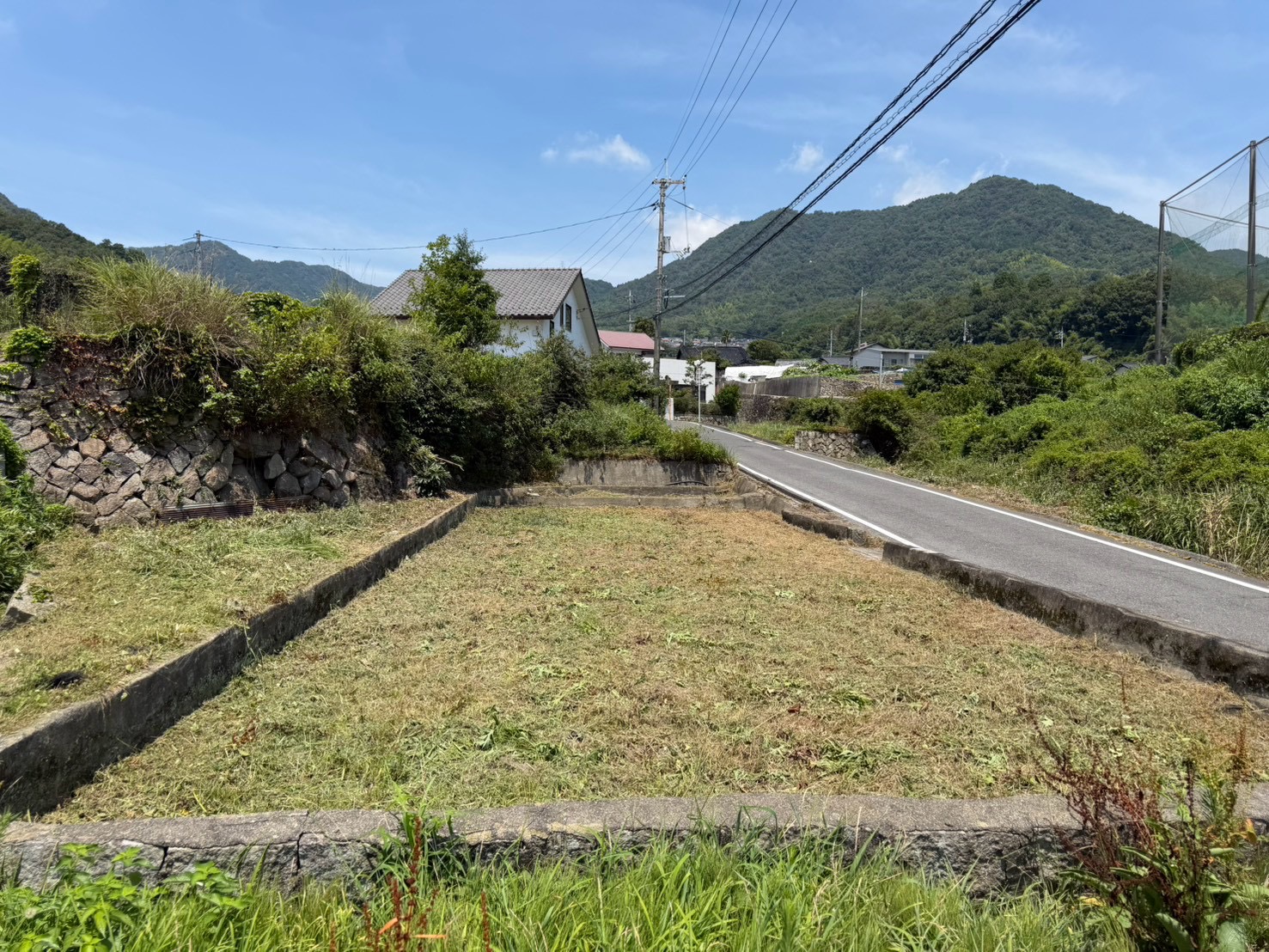 広島県廿日市市の草刈り作業後